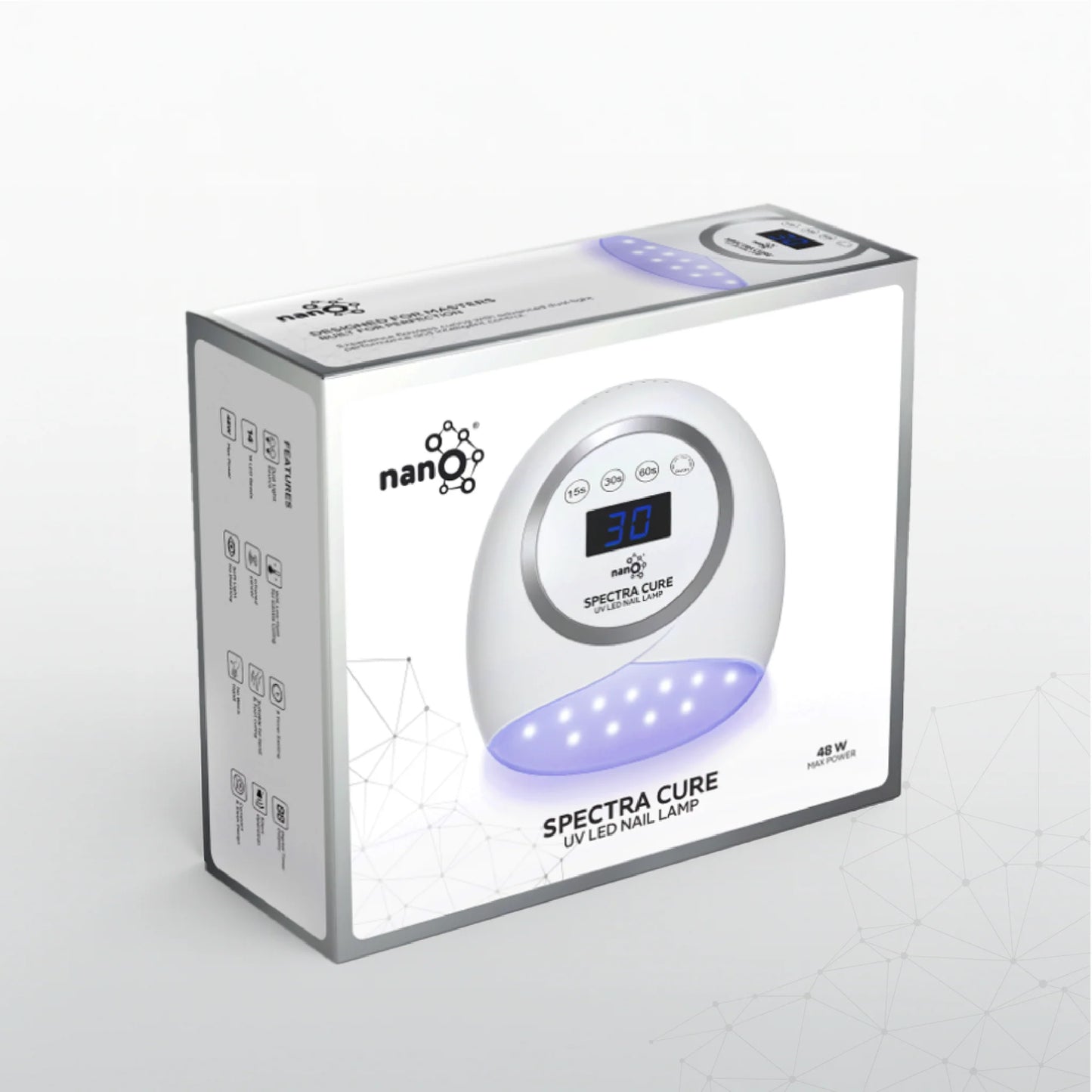 Nano® Spectra Cure UV LED Nail Lamp