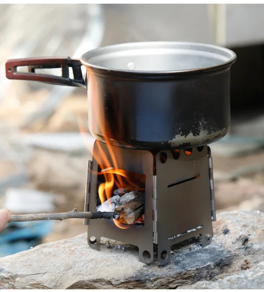 Outdoor camping stove Multi-Fuels Stove BBQ for hiking camping accessories
