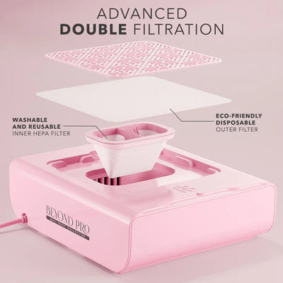 Beyond Pro Dust Collector Duo - Pink
