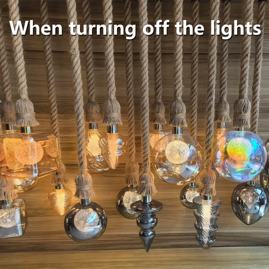 E27 P90 P120 P150 Round Ball LED Bulb AC 220V 3W Retro Vintage Lamp Decorative Lighting Decorative Edison Lamp Atmosphere lights